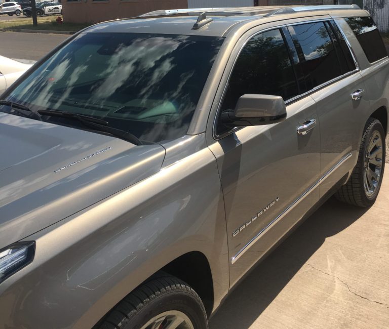 Vehicle after window tinting at The Stable Performance Cars in Alpine, TX